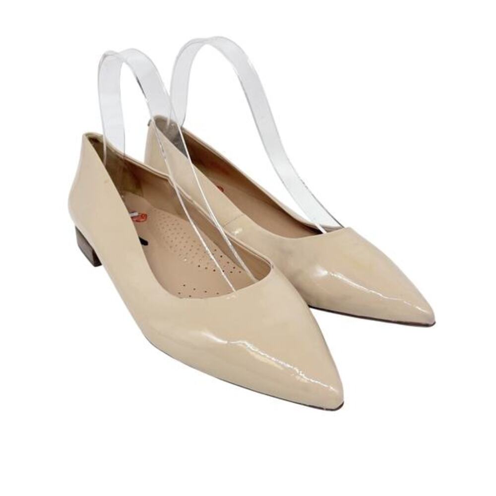 Marc Joseph New York Women's Bianca Pointed Toe Pump‎ Tan Size 6.5